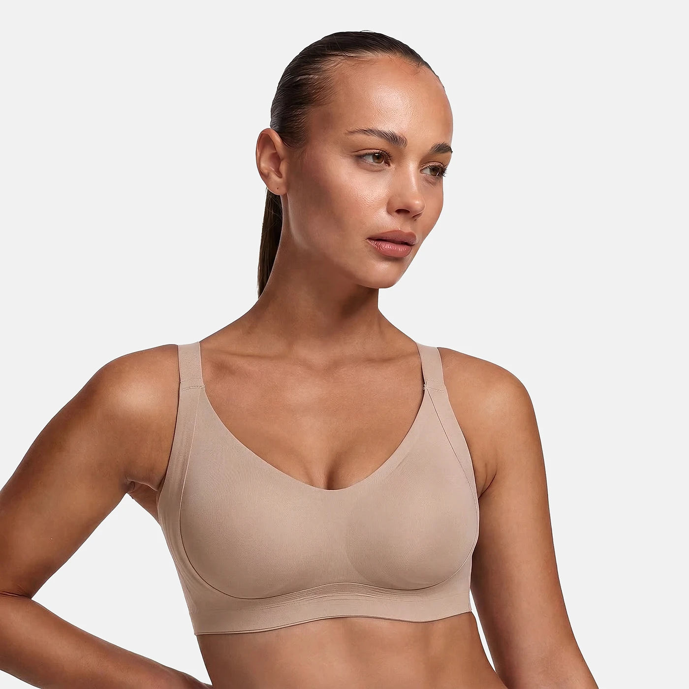 Seamless Compact Push-Up Bra