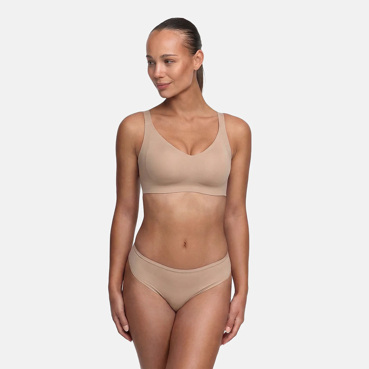 Seamless Compact Push-Up Bra