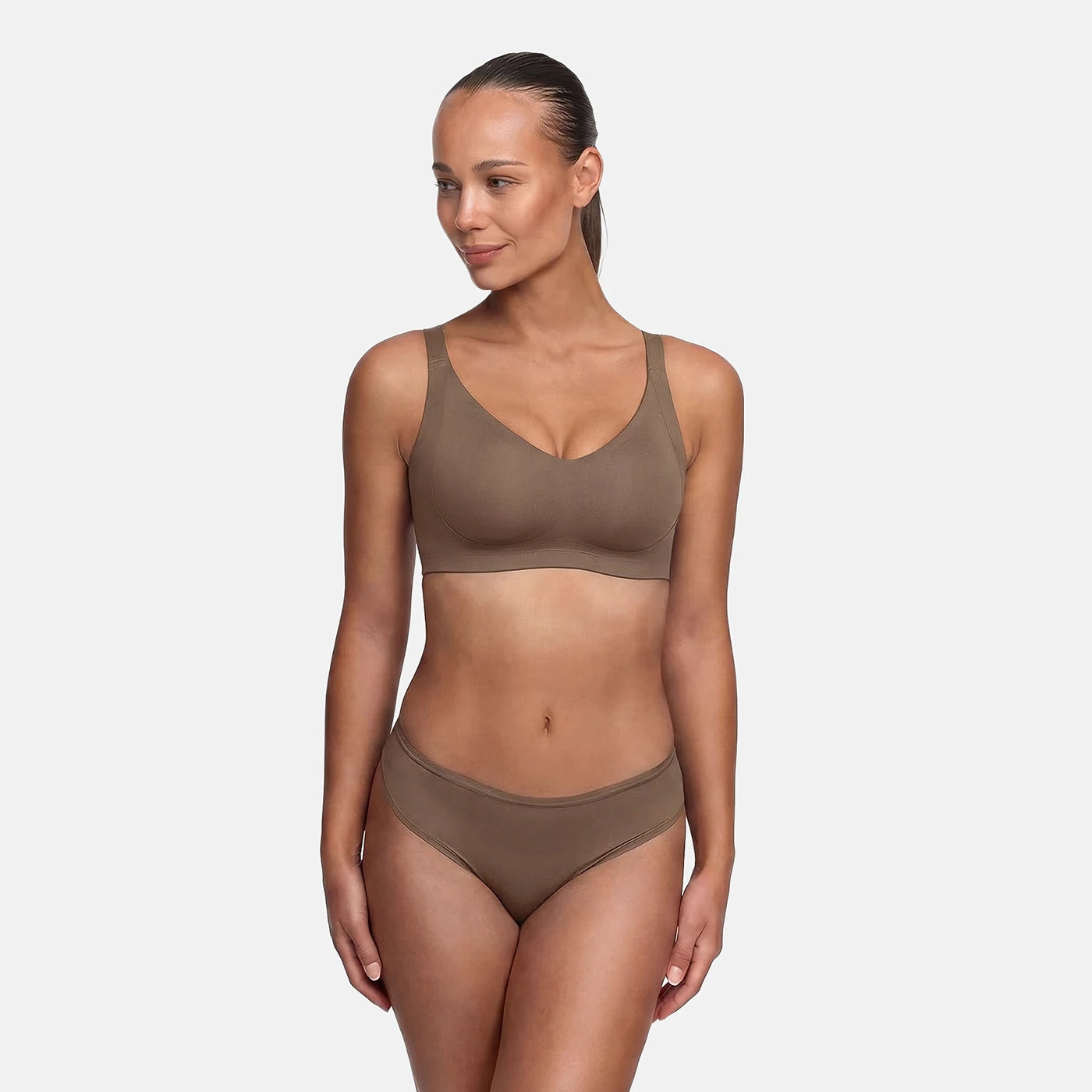 Seamless Compact Push-Up Bra