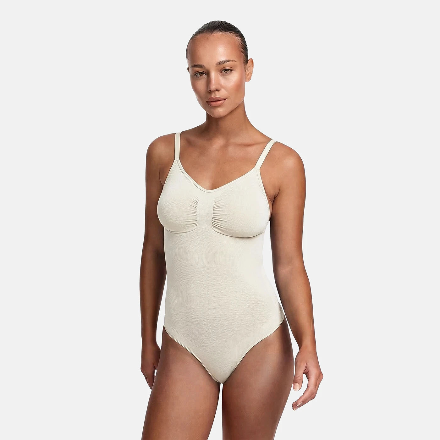 Longsleeve Thong Sculpting Bodysuit