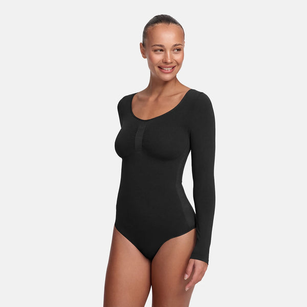Longsleeve Brief Sculpting Bodysuit