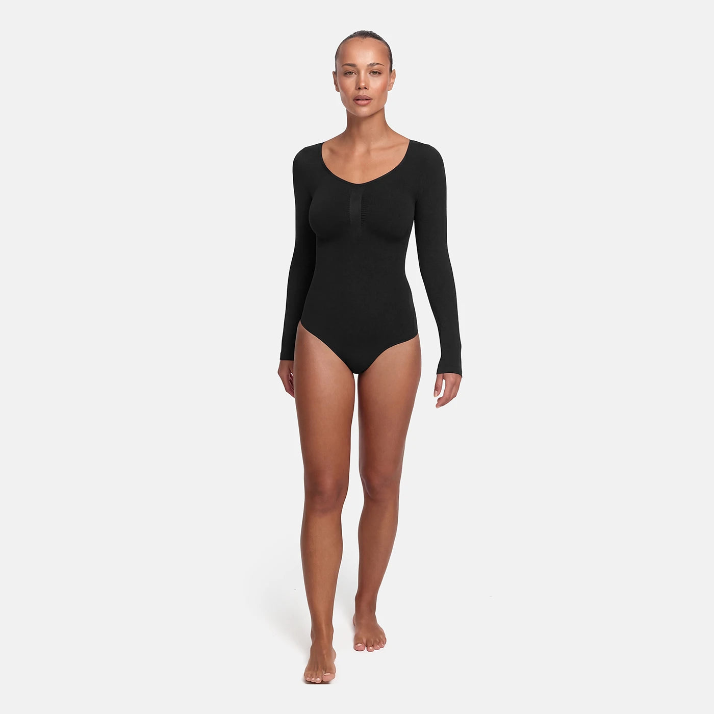 Longsleeve Brief Sculpting Bodysuit