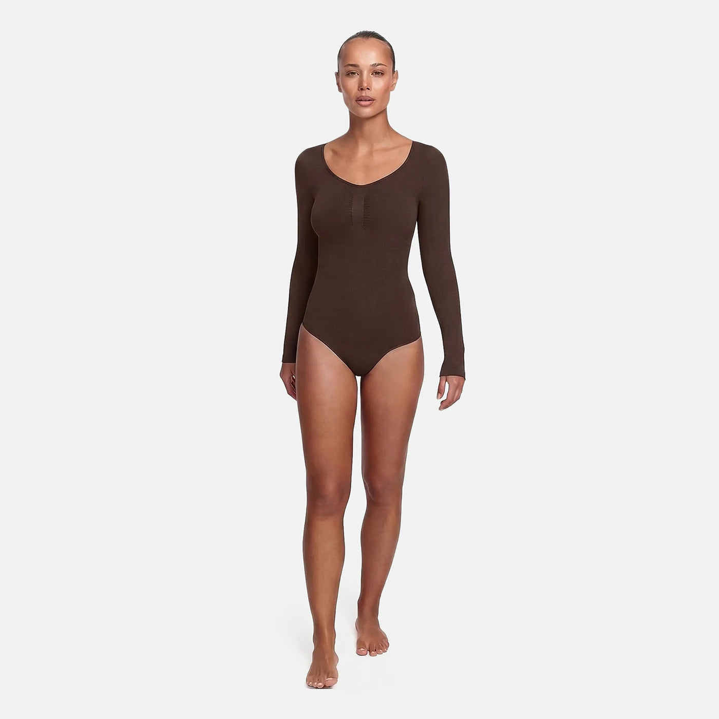 Longsleeve Brief Sculpting Bodysuit