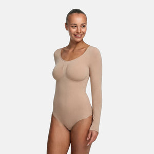Longsleeve Brief Sculpting Bodysuit