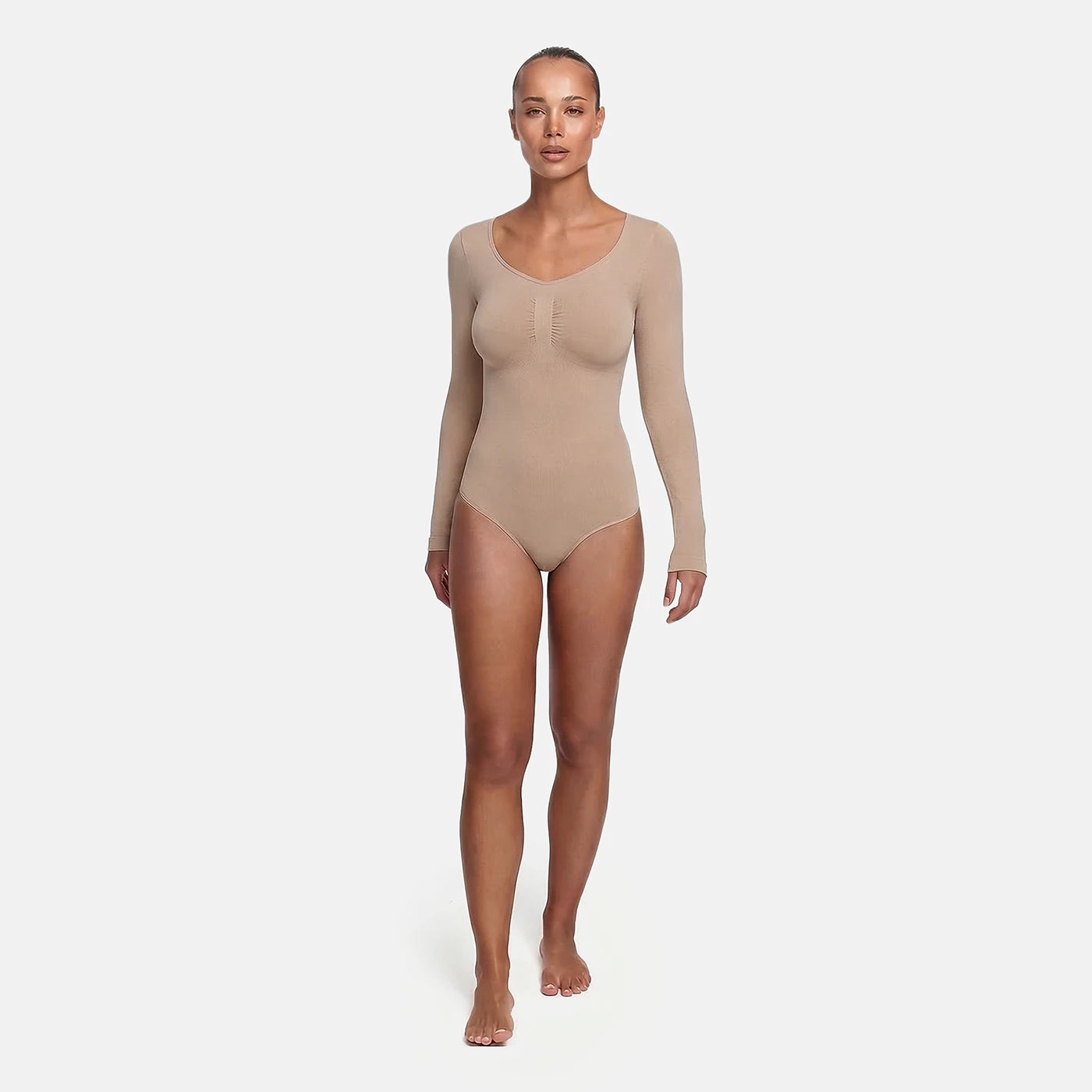 Longsleeve Brief Sculpting Bodysuit