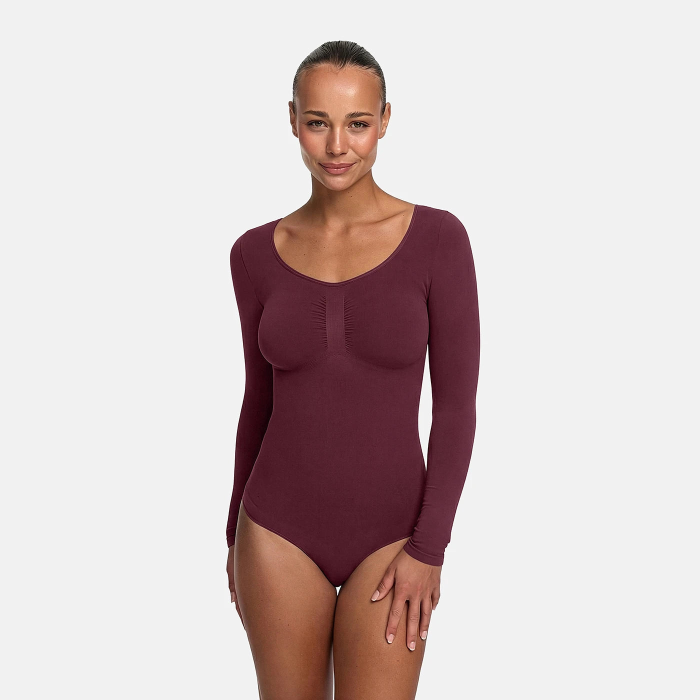 Longsleeve Brief Sculpting Bodysuit