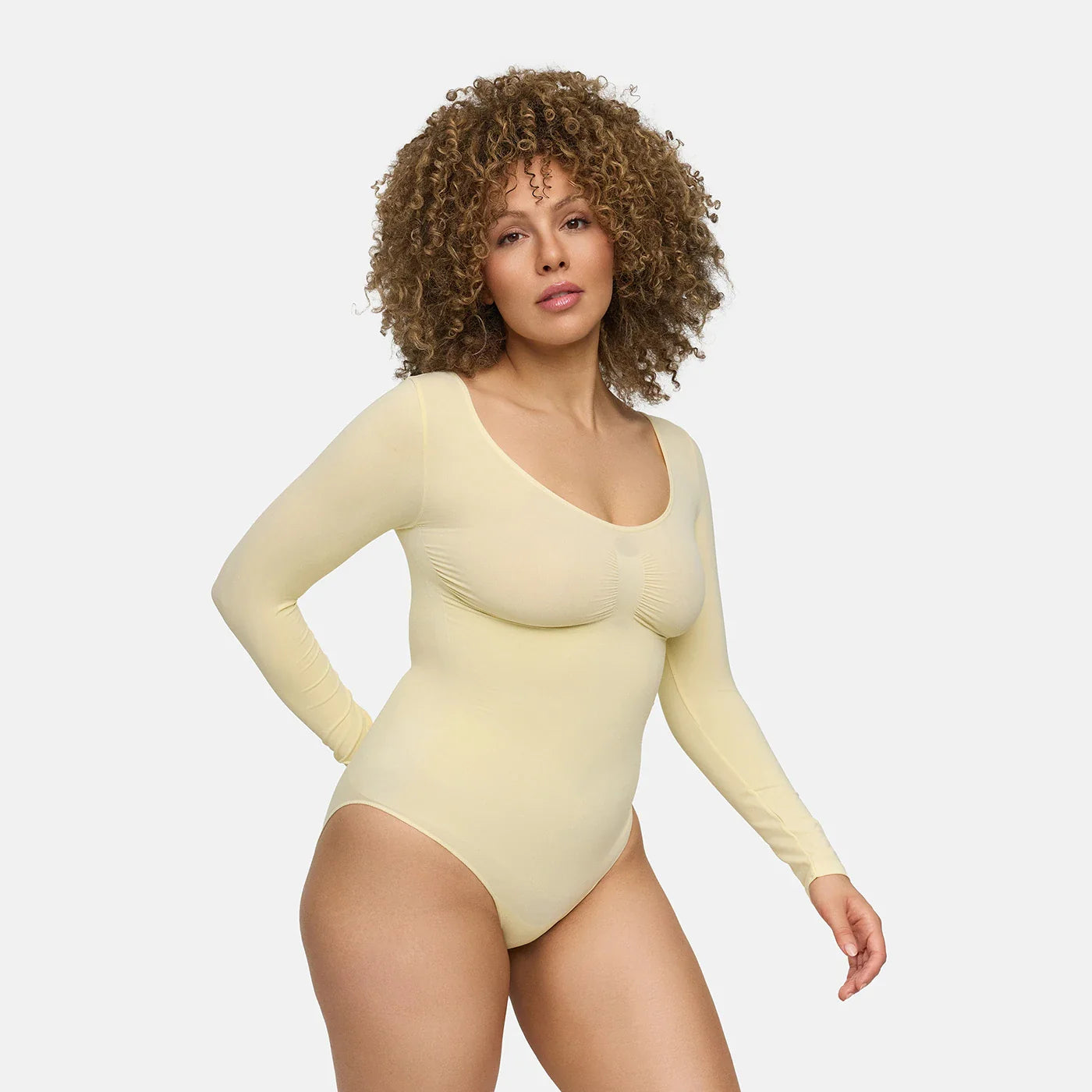 Longsleeve Brief Sculpting Bodysuit